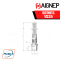AIGNEP SERIES 1025 | STRAIGHT MALE ADAPTOR (TAPER) + NUT WITH SPRING