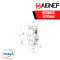 AIGNEP – SERIES 57064 STOP FITTING – PARALLEL THREAD