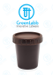 Screw Cap Faeces Cup 60 ml, Brown