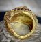 Garuda ring with ruby Finger size approximately 59