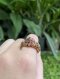 Budding Lotus Petal Ring adorned with Emerald and Ruby(copy)