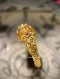 Diamond-Shaped Ruby  Emerald Ringsize: approx. 60