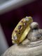 Pirod Navaratna Ring with Ruby Spacers: Ring size 59