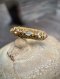 Pirod Navaratna Ring with Ruby Spacers: Ring size 55