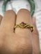Ruby Diamond-Shaped Ring  size: approximately 62