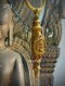จี้ตะกรุดทรงดิ่งทองคำแท้ เครื่องรางโบราณตอกสลักดุนลายองค์พญานาคมิตินูนสูง