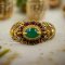 Vintage Emerald Ring Size 52 (vintage jewelry)