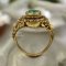 Vintage Emerald Ring Size 52 (vintage jewelry)