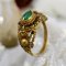 Vintage Emerald Ring Size 52 (vintage jewelry)