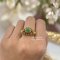 Vintage Emerald Ring Size 52 (vintage jewelry)