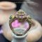 Ayutthaya-era ruby gemstone siege ring Antique gold case