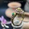 Ayutthaya-era ruby gemstone siege ring Antique gold case