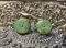 Vintage jade earrings