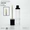 บรรจุภัณฑ์หลอดลิปจิ้มจุ่ม หลอดลิปกลอส bottle lip gloss/ lip bottle หลอดลิปพลาสติกทรงเหลี่ยมฝาสีดำเงาขวดใส จำหน่ายบรรจุภัณฑ์เครื่องสำอาง 