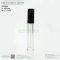 บรรจุภัณฑ์หลอดลิปจิ้มจุ่ม หลอดลิปกลอส bottle lip gloss/ lip bottle หลอดลิปจิ้มจุ่มทรงกลมทรงสูงขวดใสฝาดำด้าน จำหน่ายบรรจุภัณฑ์เครื่องสำอาง