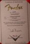 Fender Custom shop Masterbuilt Todd Krause Eric Clapton Dokata Red 2021 (3.6kg)