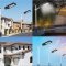 SHINING Street Lamp LED Solar Street Light 100W Daylight 6500k White Light Remote Control TOSHIBA LIGHTING