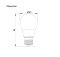 SHINING LED Bulb 5W Daylight, Warm White