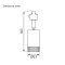 SHINING LED Track Light Crystal GU5.3 Black, White