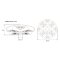 LED Solar Garden UFO 1000W