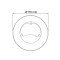 LED Magnetic Circular SAKURA 20W 6500K