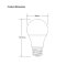 LED A-Bulb 9W DL PACK 9