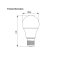 SHINING LED Bulb 9W Cool White