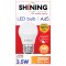 LED Bulb 3.5W Warm white