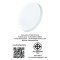 ดาวน์ไลท์ LED SHINING S-DLS01865C-1R(WH) 18 วัตต์ DAYLIGHT สีขาว กลม