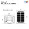 LED Solar Floodlight 300W DAYLIGHT