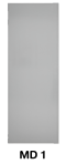 ประตู PVC สำหรับห้องน้ำ บานเรียบ (มอก.) รหัส MD 1
