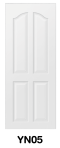 ประตู UPVC ภายใน บานลูกฟักลายไม้ รหัส YN05