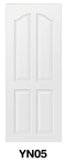 ประตู UPVC ภายใน บานลูกฟักลายไม้ รหัส YN05