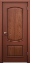 (ยกเลิกผลิต) ประตูไม้แดงเอ็นจิเนียร์ บานลูกฟัก 2 ช่องโค้ง (ไม่ทำสี) 90x200 ซม.