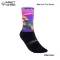 Aonijie ถุงเท้าแยกนิ้ว Mid-Calf Roe Socks