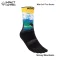 Aonijie ถุงเท้าแยกนิ้ว Mid-Calf Roe Socks