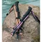 Aonijie ไม้เท้าเดินป่าพับได้ aluminum trekking Pole