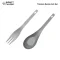 Belmont ชุดช้อนส้อม ไทเทเนียม Titanium Rendo Fork Set