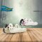 Merrell รองเท้าลำลองหญิง Hydro Moc drift