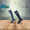 Na Giean ถุงเท้าเดินป่า Enhanced Medium weight Over-the-calf Ski socks