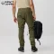 Fjallraven กางเกงเดินป่าผู้ชาย Abisko Hybrid Trail Trousers Zip-off M