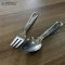 Jeep ชุดช้อนเดินป่า น้ำหนักเบา Oasis Titan Spoon&Fork