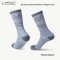 Na Giean ถุงเท้าเดินป่า Boulder Enhanced Medium Weight Crew Hiking Socks