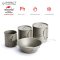 Naturehike แก้วไทเทเนียม น้ำหนักเบา Titanium Folding Handel Cup