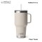 Yeti แก้วเก็บความเย็น Rambler 35 oz mug with straw lid