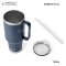 Yeti แก้วเก็บความเย็น Rambler 42 oz Mug with straw lid