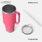 Yeti แก้วเก็บความเย็น Rambler 42 oz Mug with straw lid
