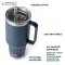 Yeti แก้วเก็บความเย็น Rambler 42 oz Mug with straw lid