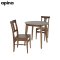 PENA 80 Round Table + WOODY Chair / 2