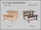 TATA 115 Table + TATA Bench Wood Seat / 2